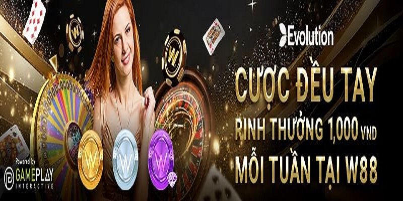 Khuyến mãi W88 hấp dẫn từ sảnh Casino Live