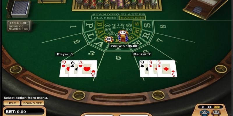 Baccarat là tựa game casino có lịch sử lâu đời