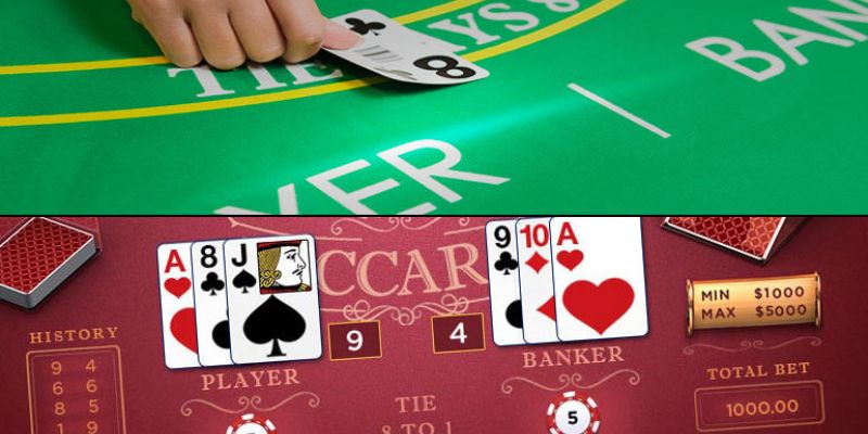 Luật rút lá thứ 3 theo cách chơi Baccarat